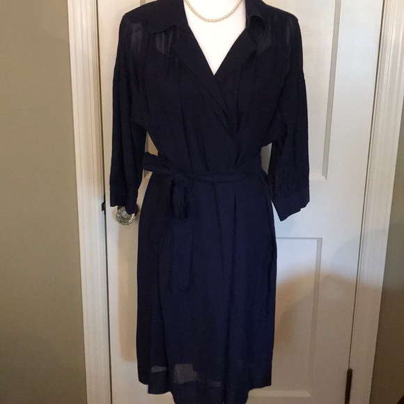 NWT Diane von Furstenberg two piece shirt dress 8 - Picture 2 of 14